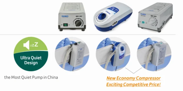 
Folding anti decubitus hospital air medical inflatable mattress 