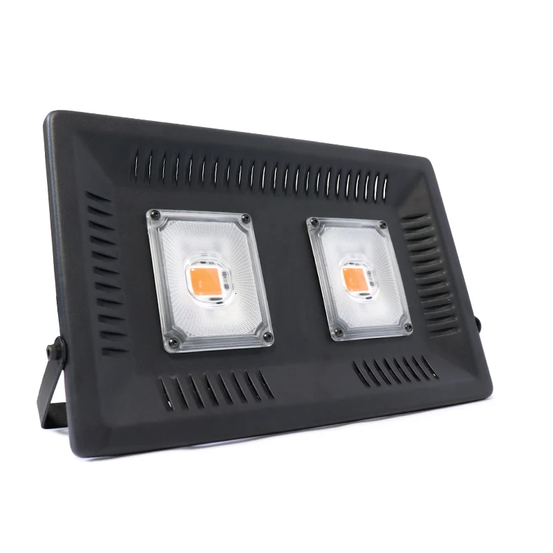 Ultrathin 100w led LED grow flood light Full Spectrum Plant Lights  Panel for Hydroponics Greenhouse Seedling Veg and Flower