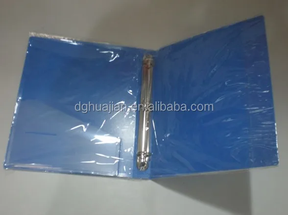 PP Eco Friendly Material 4 D ring Custom Binder from Dongguan Manufacture