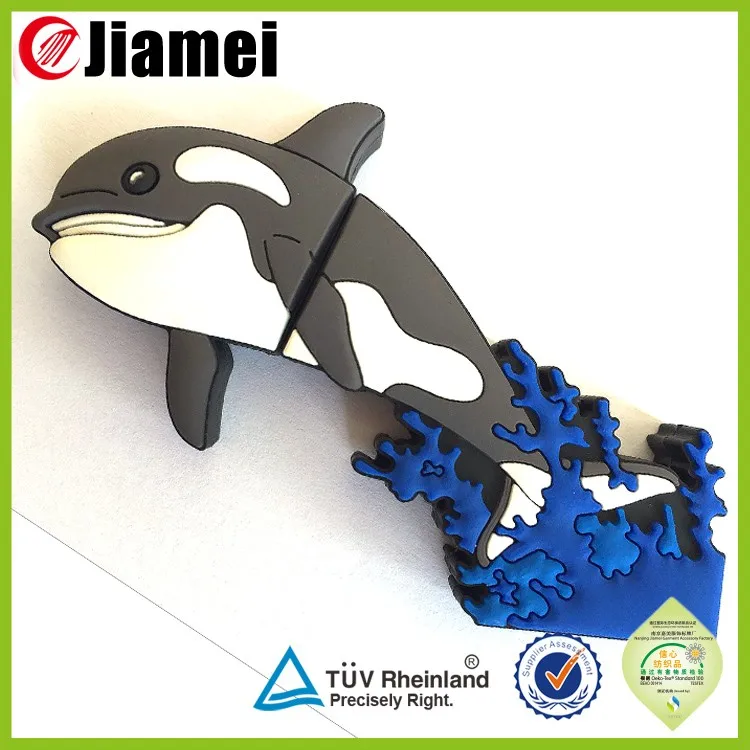 Cheap OEM silicone rubber cartoon character shape pvc usb flash drive