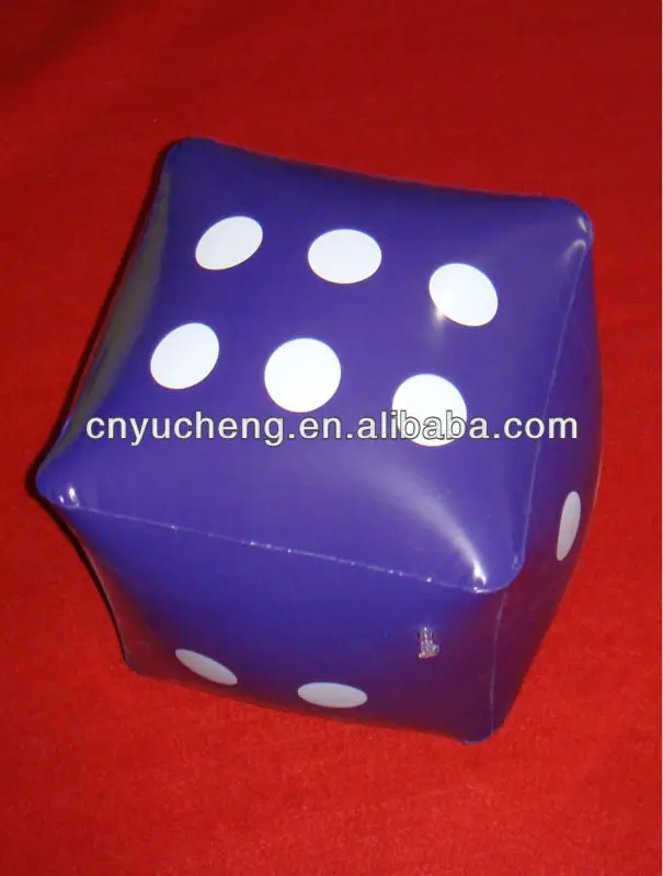inflatable square ball/ cube ball/beach ball
