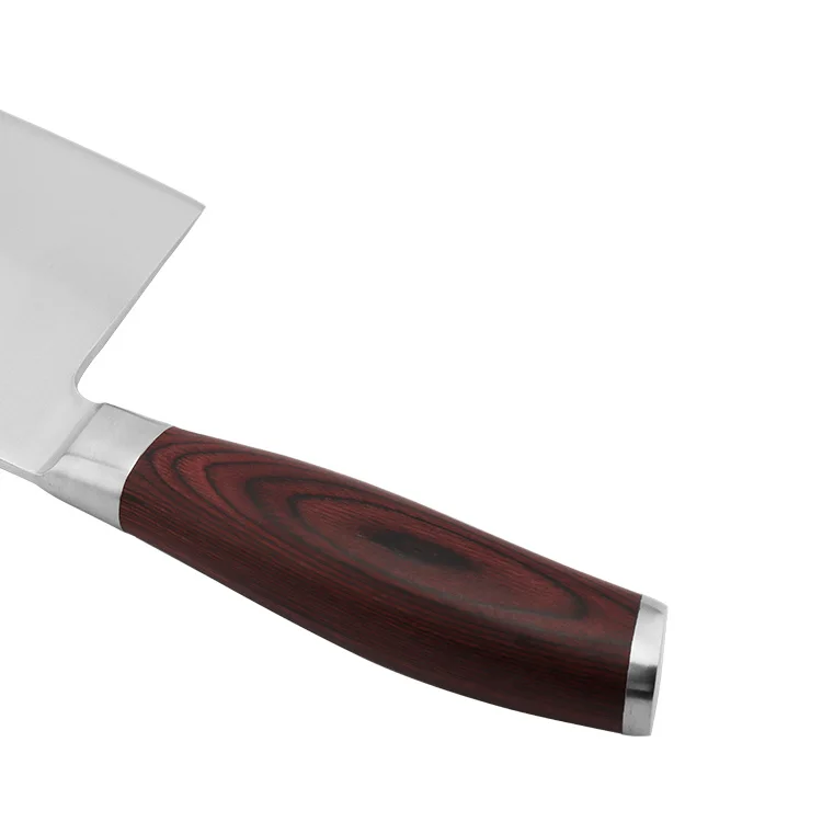6.5 Inch Stainless Steel Chopper Knife with pakka wood handle Multipurpose Use for Home Kitchen