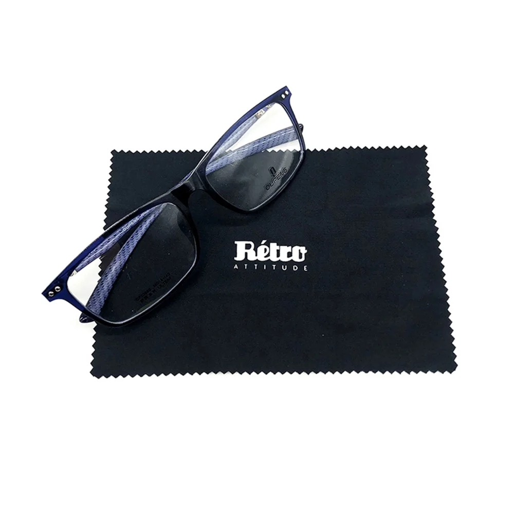 Недорогая салфетка из микрофибры для протирания очков с пользовательским логотипом