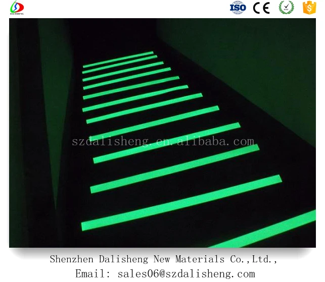 
Brass Photoluminescent Stair Nosing Luminescent Stair Step 