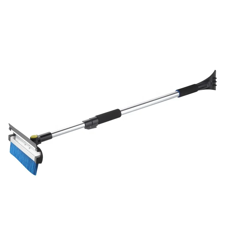High quality best seller car care accessories telescopic snow removal ice scraper snow sweeper brush