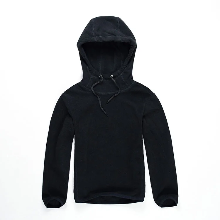 
Kids outdoor fleece hoody with windproof 