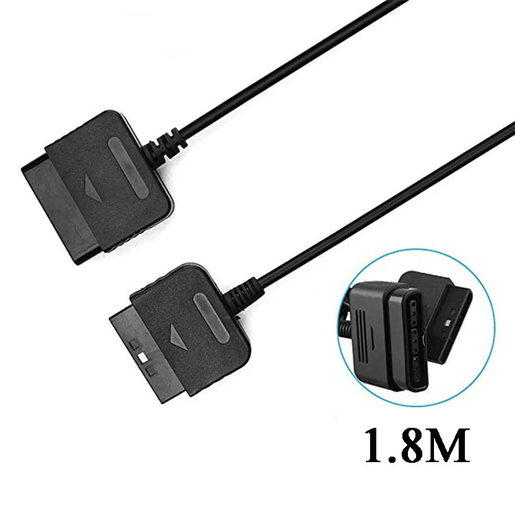 LBT  NEW Controller Extension Cable for Playstation PS1 PS2 Controller Extension Cord 1.8m