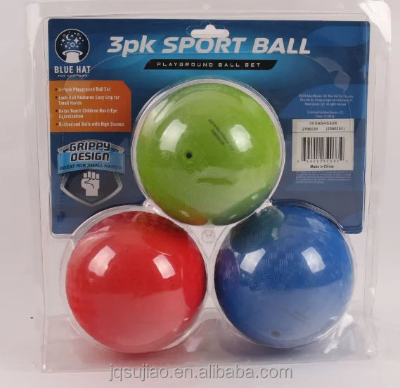 High quality Inflatable PVC Playground Ball Set 3pk Sport ball for kids toys