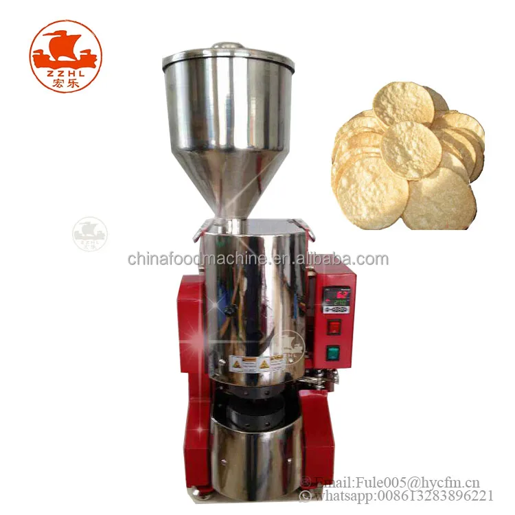 Automatic Popped Rice Cracker Making Machine Pop Rice Cake Machine Easy Make Money for Small Business