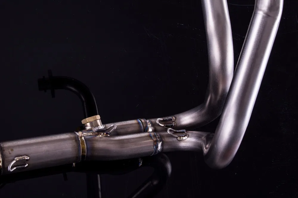 Factory Direct Selling High performance aftermarket titanium exhaust pipe system parts for Kawasaki Ninja 250/300