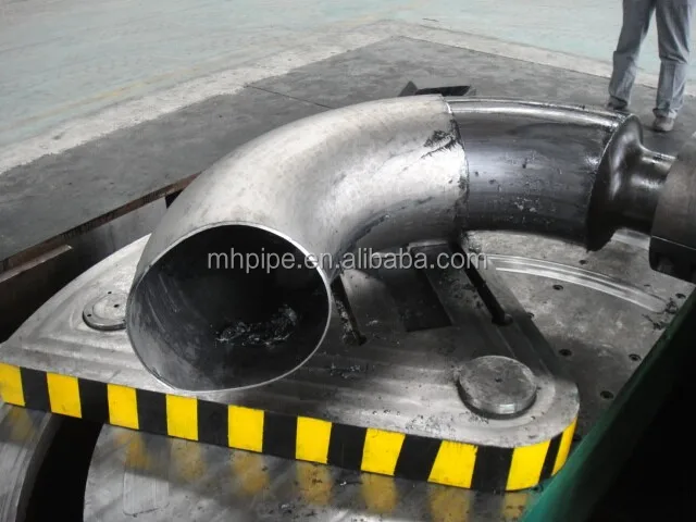 
High quality copper stainless steel elbow cold forming machine YLT100B for butt weld fitting 