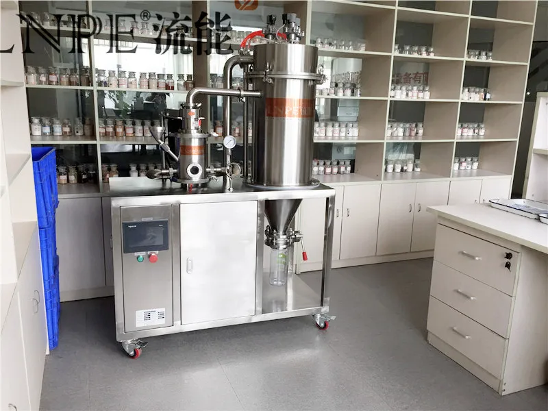 Flammable Explosive Oxide Materials Superfine Pulverizer Jet Mill Grinding Temperature