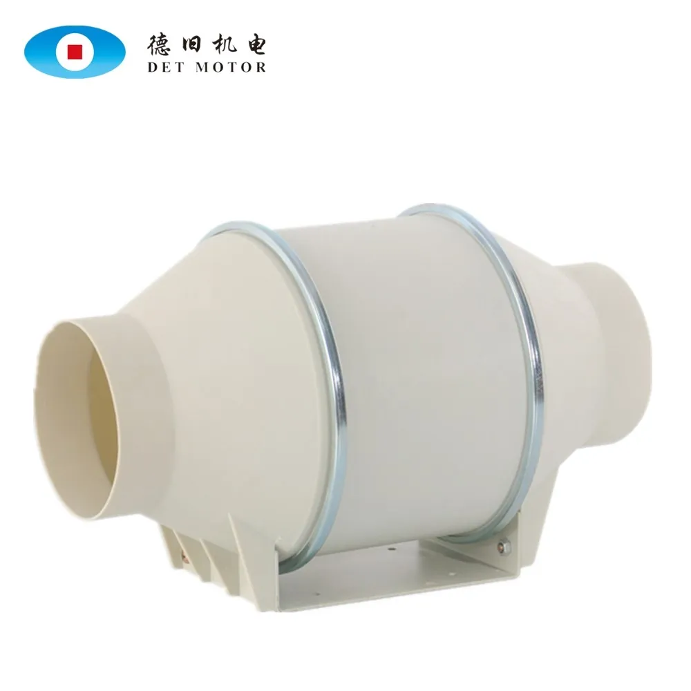 HVAC System Axial Ventilation Exhaust Plastic Small 100mm AC Silent 4 inch Electric 220v in line duct fan