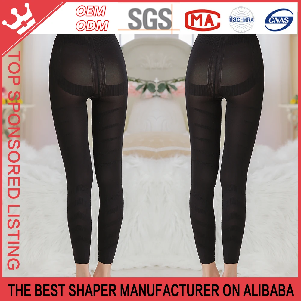 
seamless nylon spandex women compression leggings 