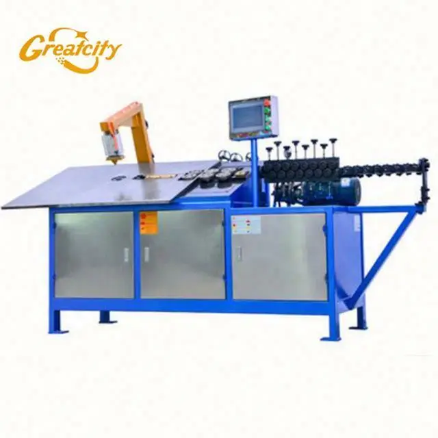 Reliable quality hydraulic CNC s hook bending machine for rebar