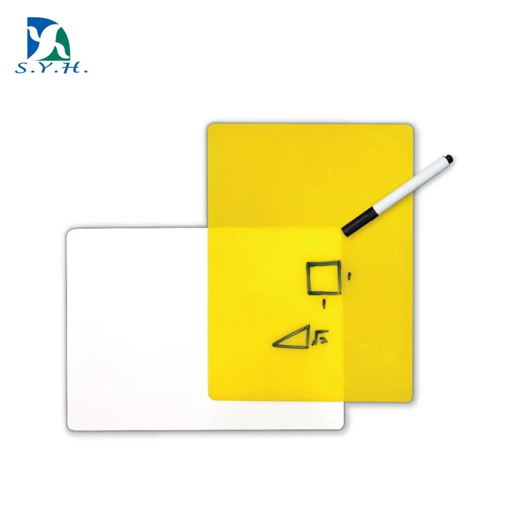 Eco friendly self-healing cutting mat with whiteboard