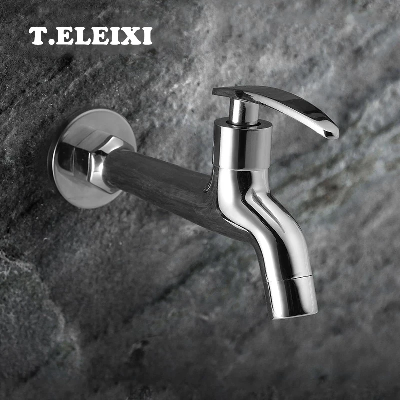 Wholesale faucet Long handle brass mop waterfall sink faucet