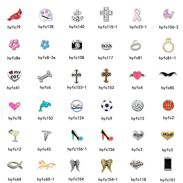 
Wholesale new style floating charm sports 