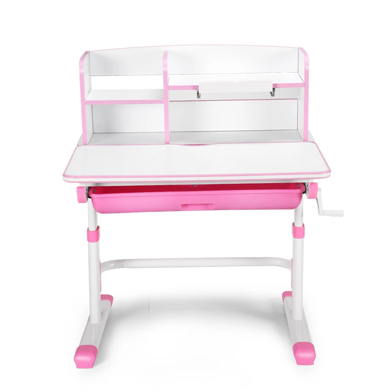 2020 New design Bookcase with kids study table elemetary children furniture