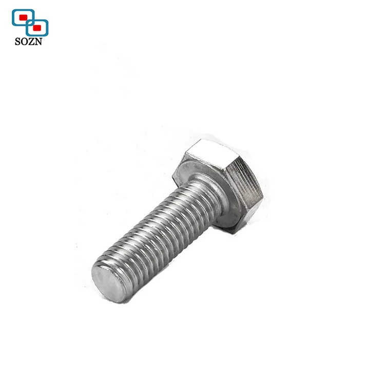 China Gold Supplier High Precision Fastener Stainless Steel Flange Hex Bolt with Size Customizable