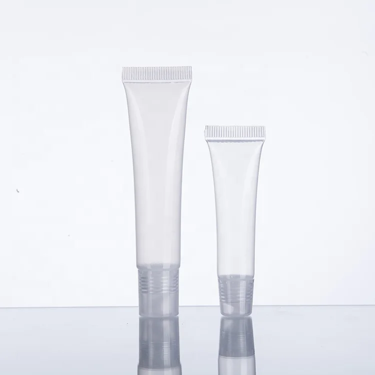 Stock Mini 8g Sample Clear Lipgloss Tube