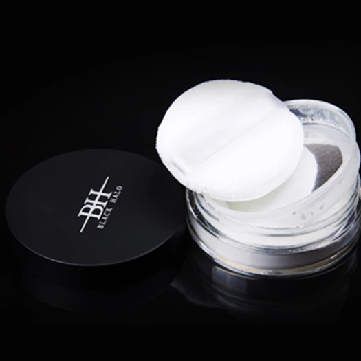 High quality pure  face makeup setting powder exquisite translucent white powder mineral loose powder