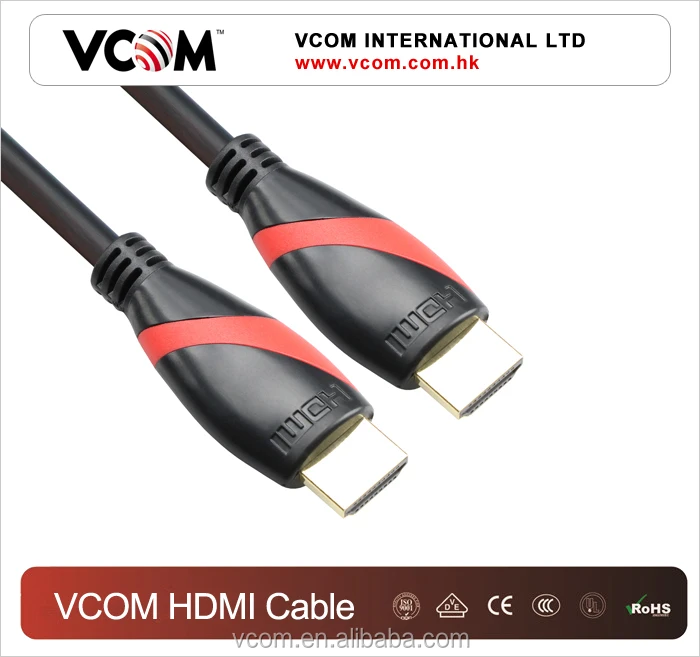 1.8 М Позолоченный HDMI Кабель Поддержка Ethernet 3D 1.4 2.0 4 К