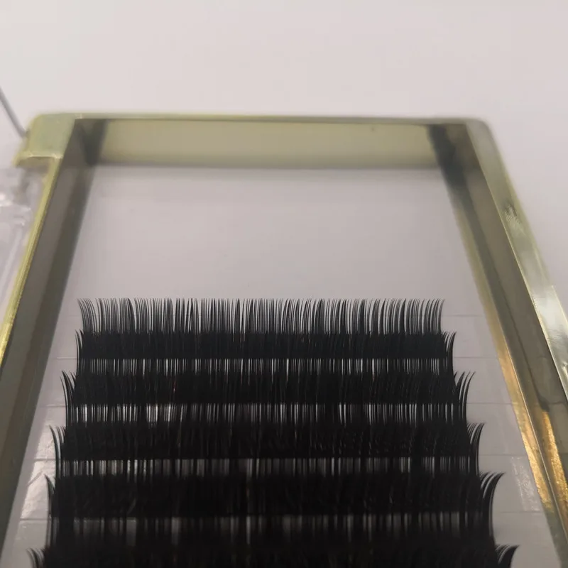 
RTS China factory private label classic 0.20mm mixed length C D J curl silk lash extension for Professional Salon Use 