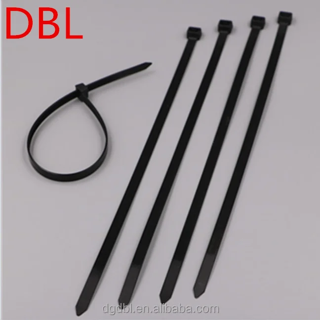 UV black nylon cable ties