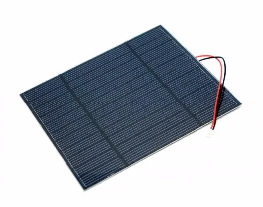 Customized 1.2W 6V Small Solar Panels Epoxy Mini Solar Cell Solar Panel For Battery Charger