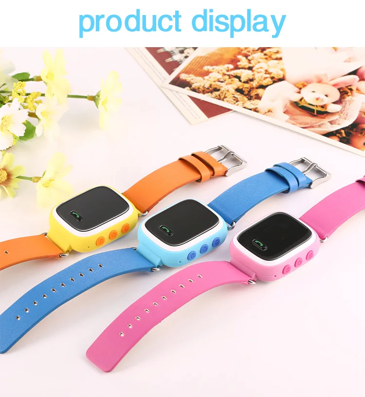 
2018 Q60 GPS Smart Watch for children safety GPS location SOS Call for baby Gps Smart wristwatch with heart rate monitor 