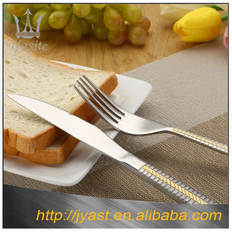 2016 Турция посеребренные 18/10 столовые приборы из нержавеющей стали вилка и ложка набор