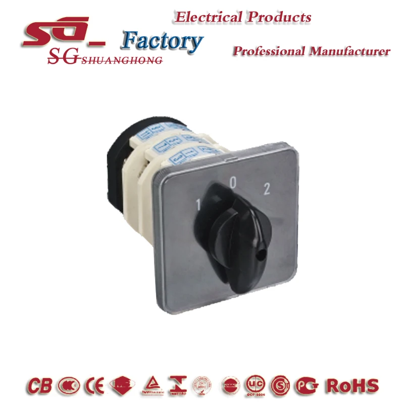 SGW12 universal change-over switch CAM SWITCH universal motor starting switch