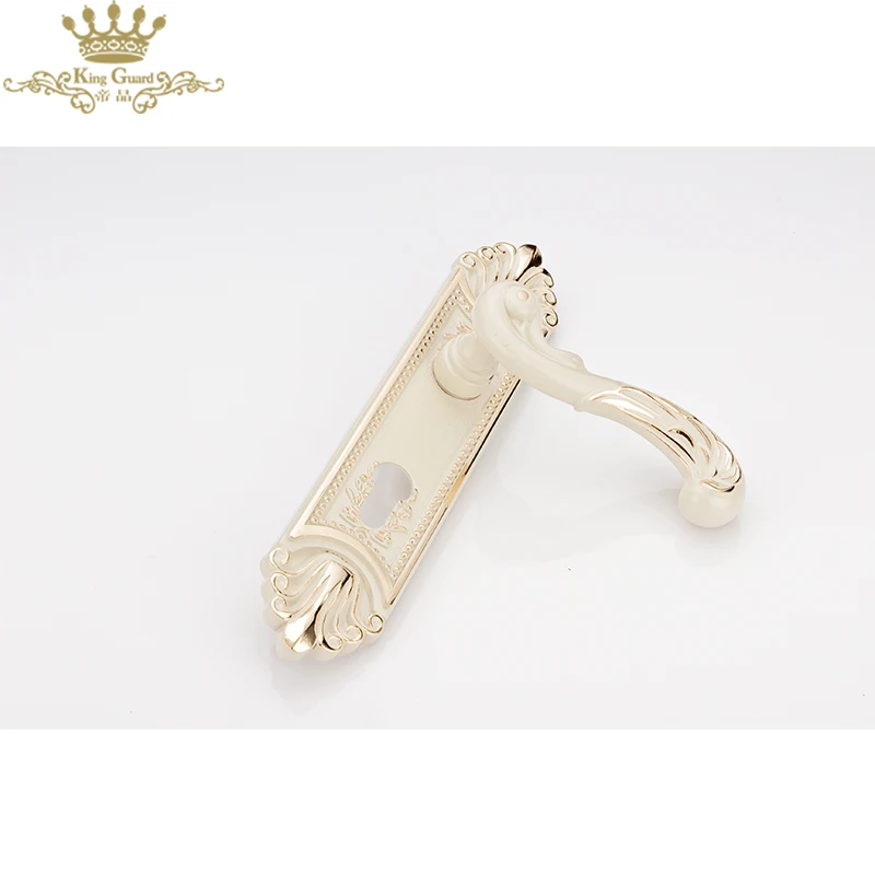 Ручка дверная самоблокирующаяся из цинкового сплава набор врезных дверей роскошная ручка для двери в