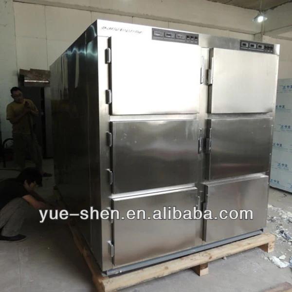 Дешевая цена, 6 трупов, шкаф для морских трупов, холодильник