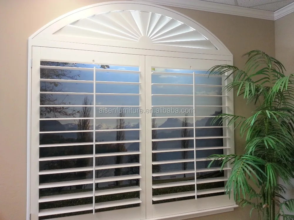 Various shaped shutter parts round window shutter universal adapter with safety shutter