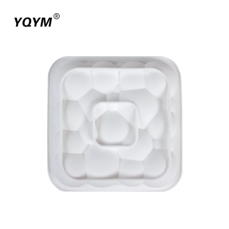 Custom-made Creative 3D Bubble Round Mousse Silicon Cake Mold