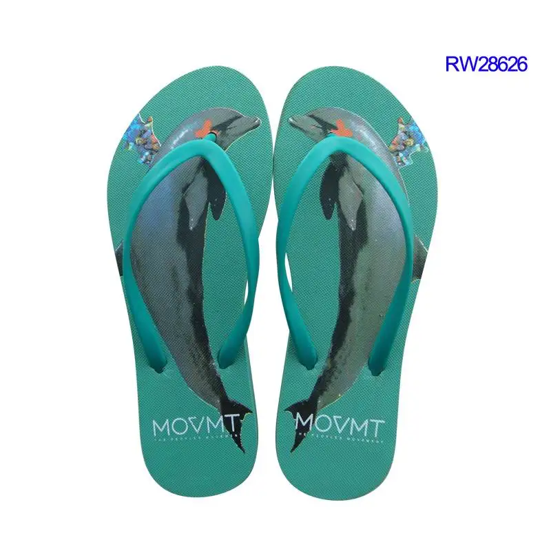 RW28626 Green initiative flip flops trendy rubber ipanema for sale