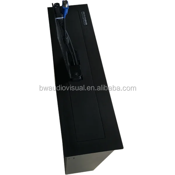 Advanced audiovisual pop up lcd lifter mechanism for meeting table