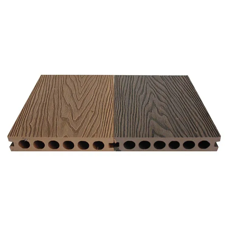natural hardwood engineered flooring garden WPC deep embossed decking