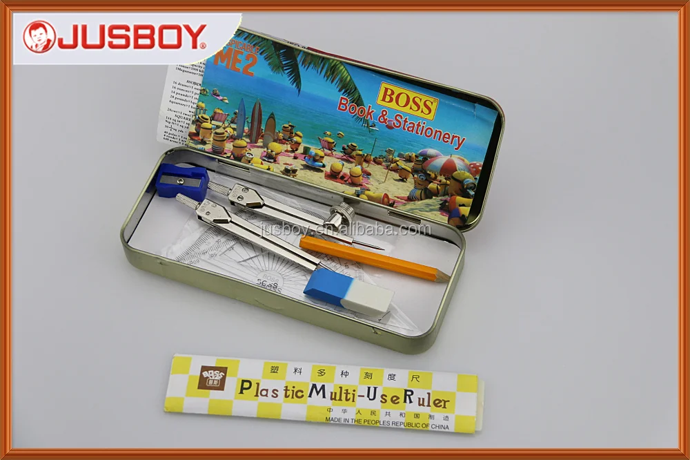 Mathematical geometry box in math set for 5004