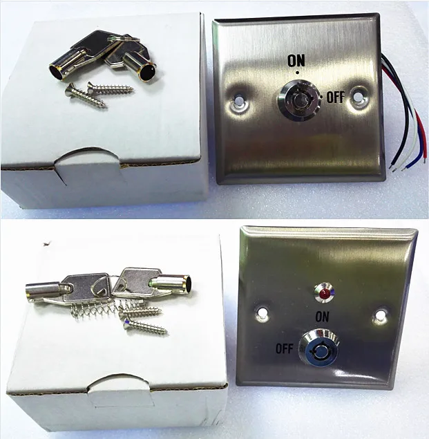 Waterproof Electrical Key Switch