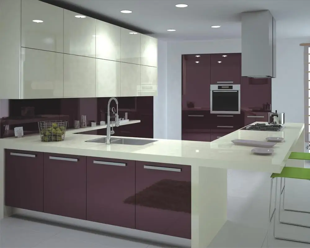2024 Vermont New Modern Custom Design Professional Kitchen Cabinet Supplier With Cheap Price