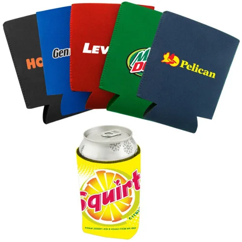 
Wholesale Custom Neoprene Beer Can Cooler Sleeve with Logo Printed 