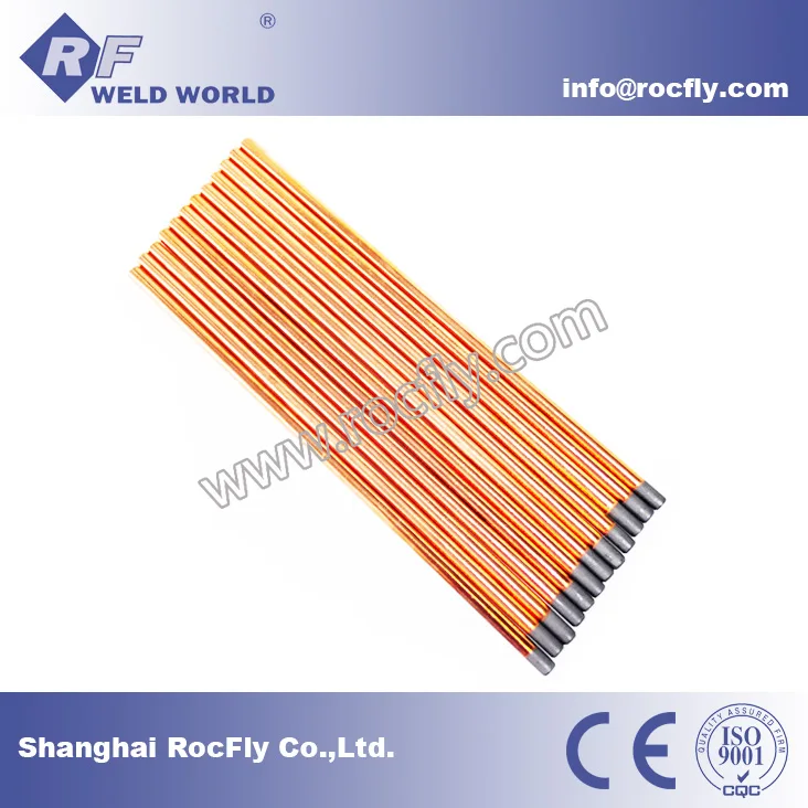 Copper Coated Jointed Gouging Rod Carbons Graphite Electrode