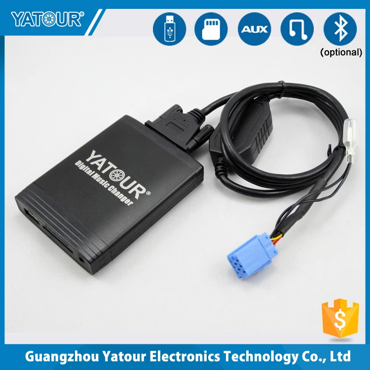 Aux mp3 sd карта usb flash адаптер для автомобильного стерео/автомобильного cd плеера