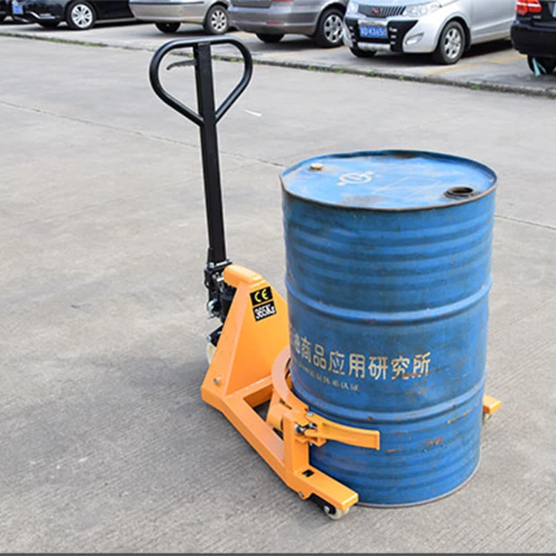 Sinolift HJ365 capacity 300kg manual hydraulic drum porter