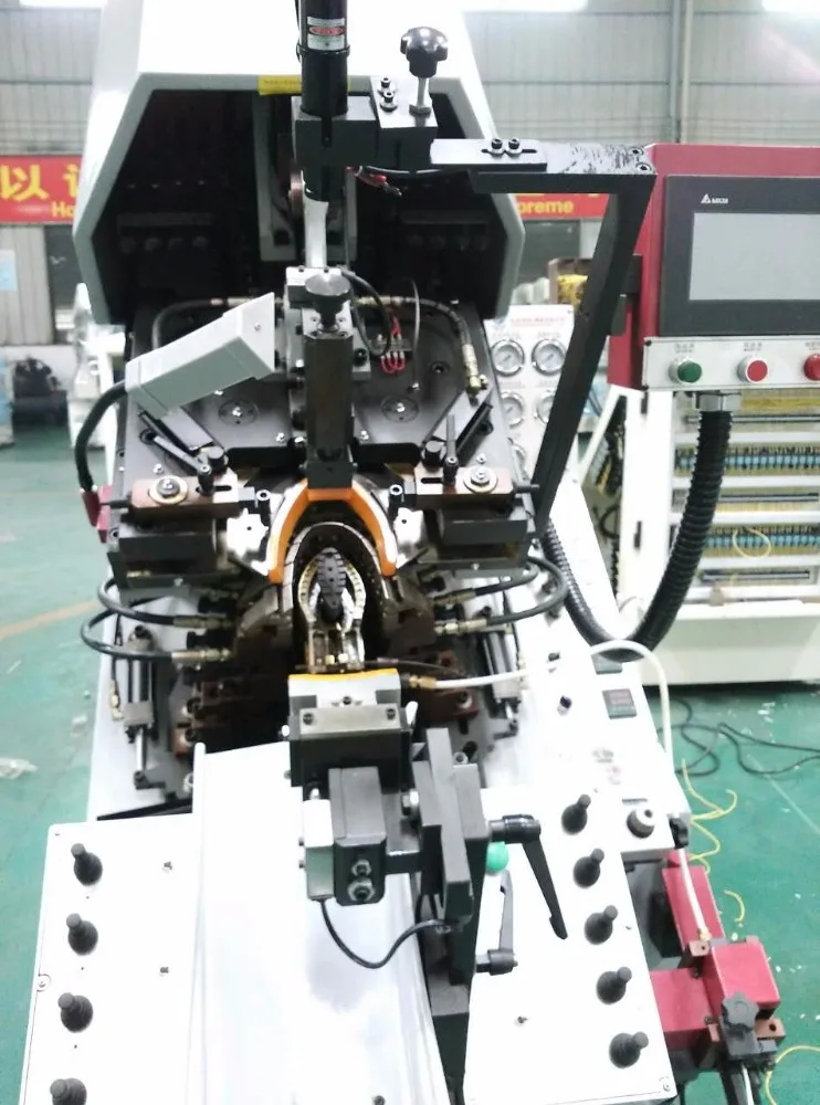 7 pincer hydraulic automatic shoe toe lasting machine