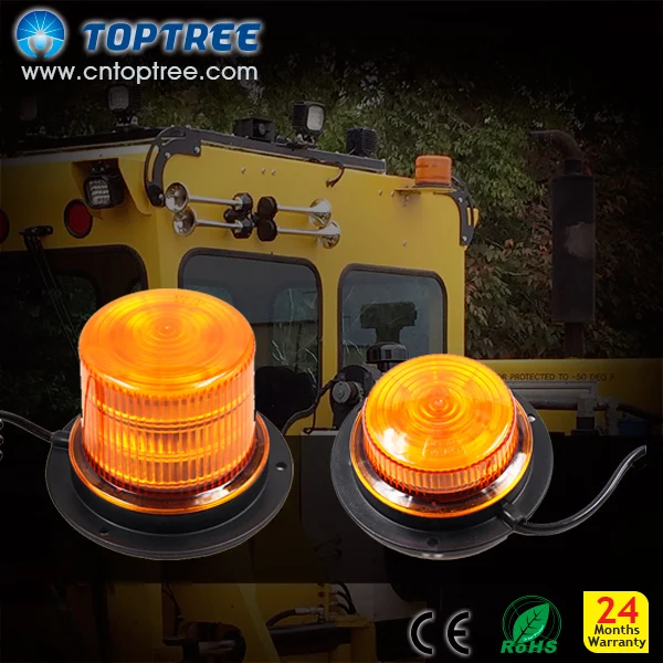 Hot Sales 12v 24v ECE R65 LED Warning Light Magnetic Beacon Amber LED Safety Lights