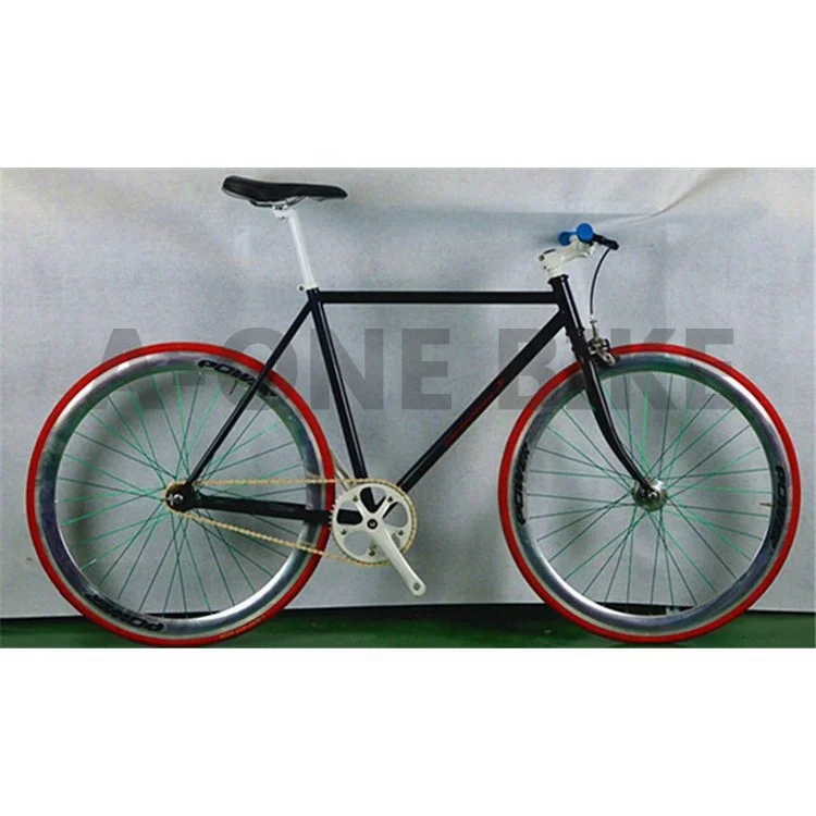 202 New Design Solar Colorful Fixed Gear Bike Bicycle